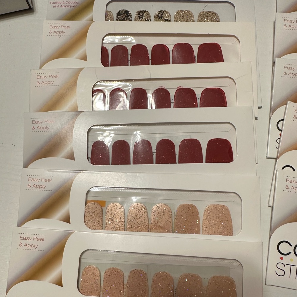 Color Street retired/hard to find/unicorn bundle & accent packs